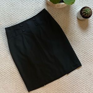 The Limited black pencil skirt
